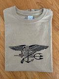 Navy Seals T-Shirt Crew Neck 100% Cotton