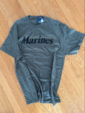 Marines T-shirt Crew neck 100% Cotton