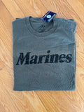 Marines T-shirt Crew neck 100% Cotton