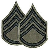 Chevron staff SGT patch