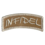 Infidel shoulder velcro patch